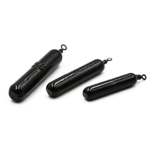 Zátěž Jig-rig 14g-28g (5 kusů/bal): barva černá.