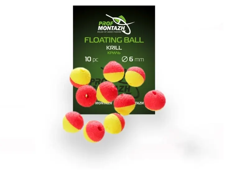 Приманка Floating Ball Krill