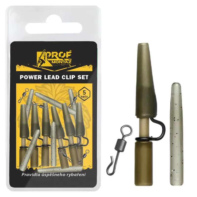 Набор для боковой оснастки. Power lead clip Set