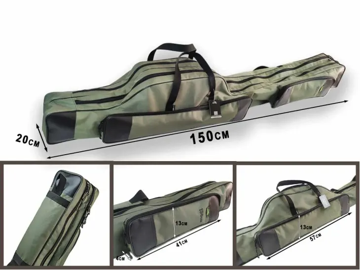 Чехол для удилища 150cm 2 секции (150х20х13cm)