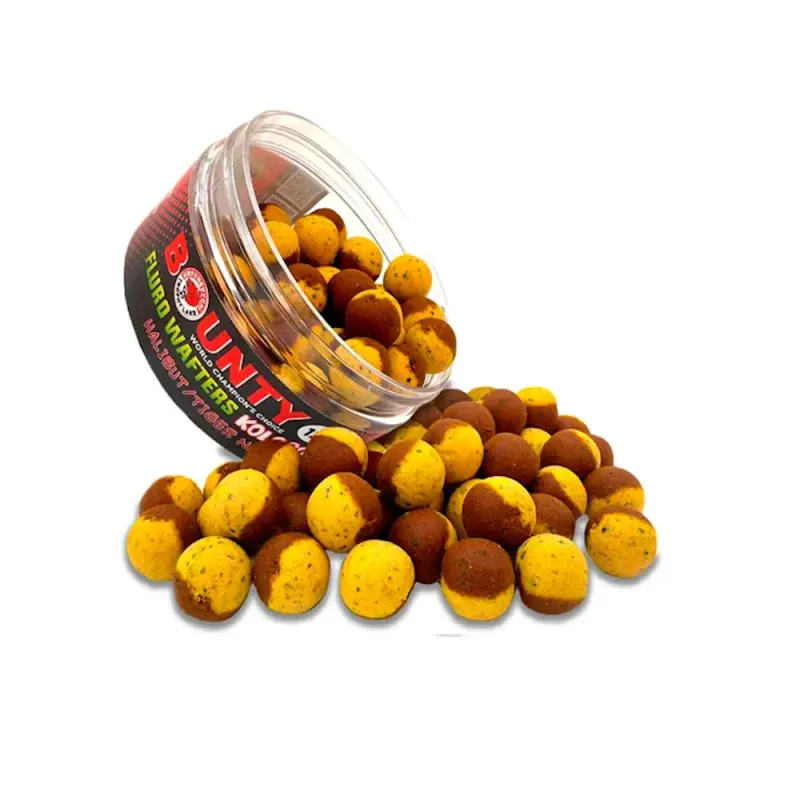 FLURO Wafters BOUNTY KOLOBOK HALIBUT / TIGER NUT 10mm