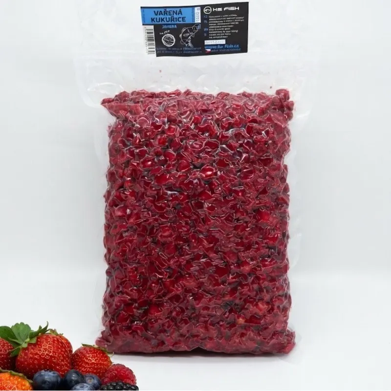 KS-Fish Кукуруза варёная Клубника 1kg