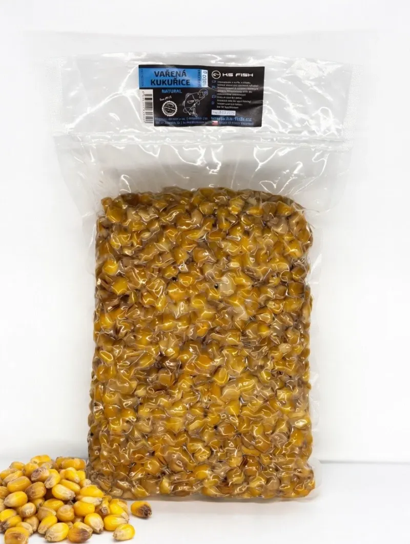 KS-Fish Кукуруза варёная Natural 1kg