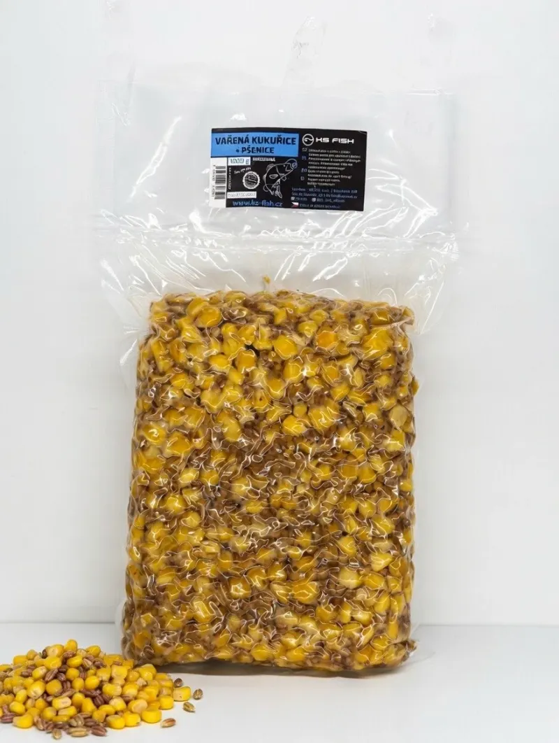 KS-Fish Кукуруза,пшеница 1kg