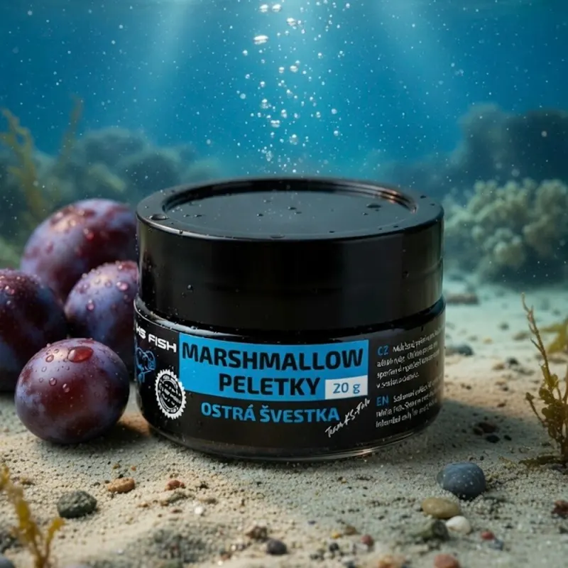 KS-Fish Маршмеллоу пеллетки Острая слива 20g