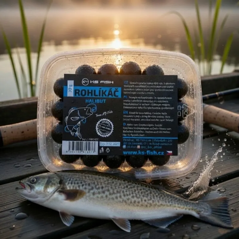 KS-Fish Посыпка для рогалика Halibut 30g