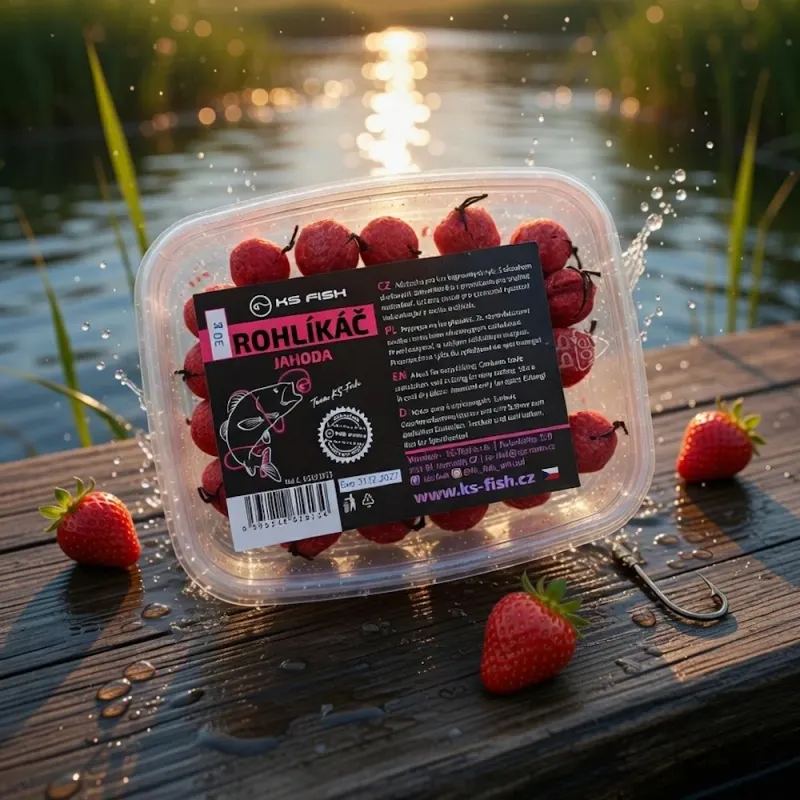 KS-Fish Посыпка для рогалика Клубника 30g