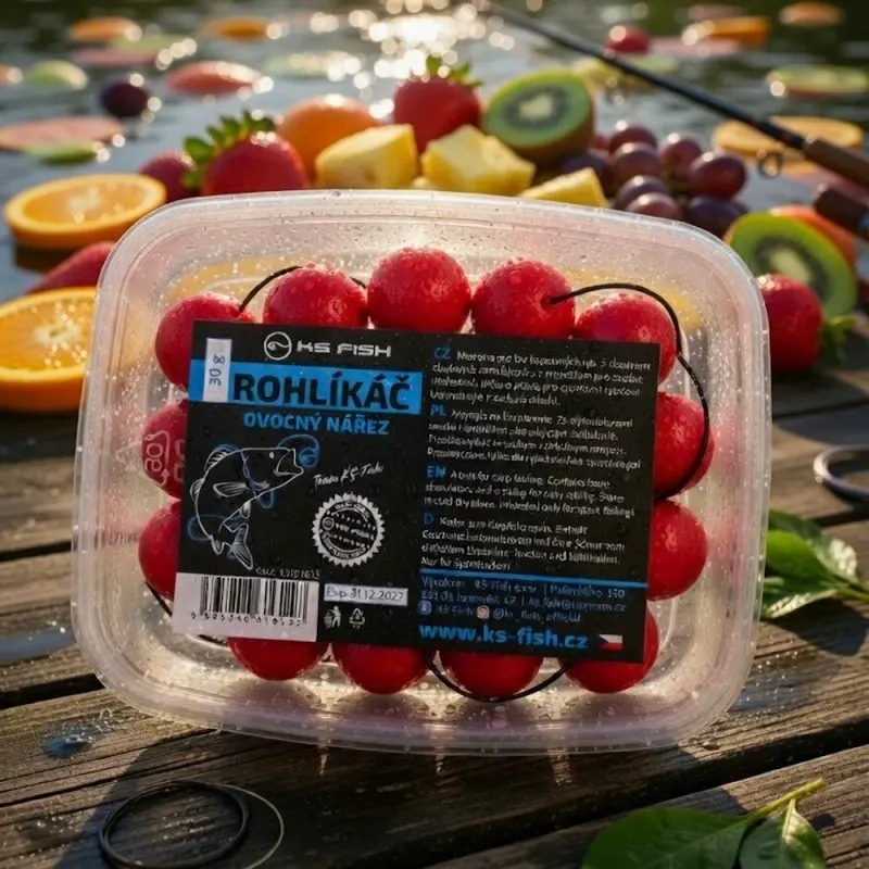KS-Fish Посыпка для рогалика Фруктовая нарезка 30g