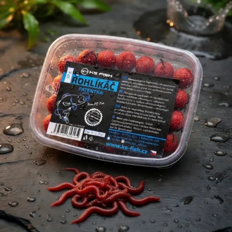 KS-Fish Посыпка для рогалика Мотыль 30g