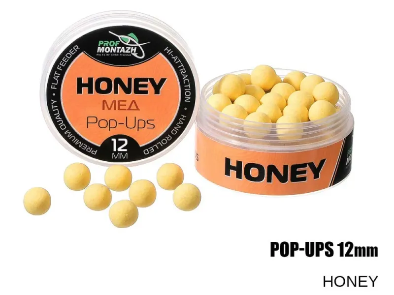 Плавающие бойлы Pop-Up 12 mm Honey