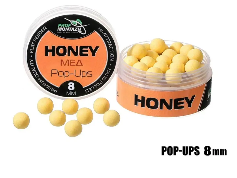 Плавающие бойлы Pop-Up 8 mm Honey