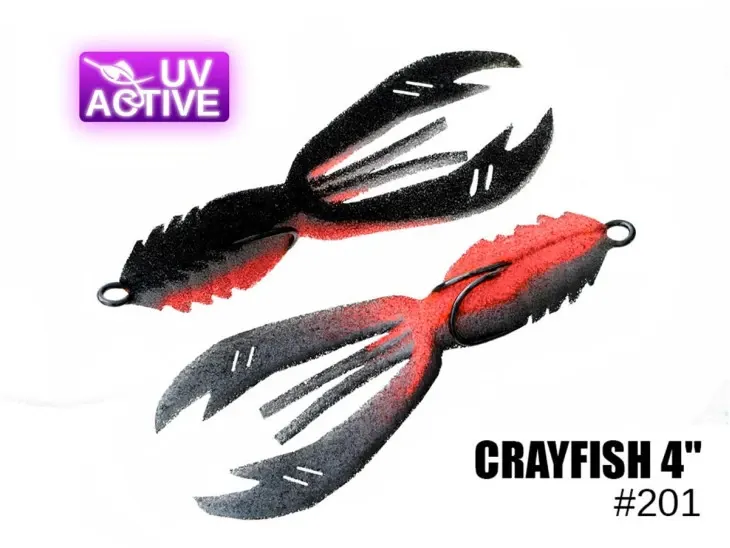 Pěnová nástraha 201 Crayfish 4″ (2 kusy/bal) (Cena je za kus)