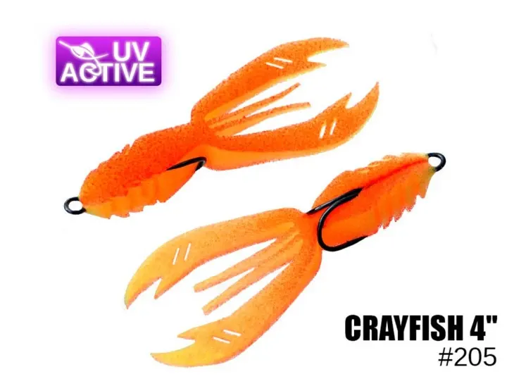 Pěnová nástraha 205 Crayfish 4″ (2 kusy/bal) (Cena je za kus)