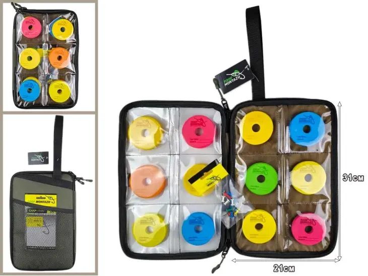 Чехол для поводков Rig Spool EVA 12 шт (31х21х2см)