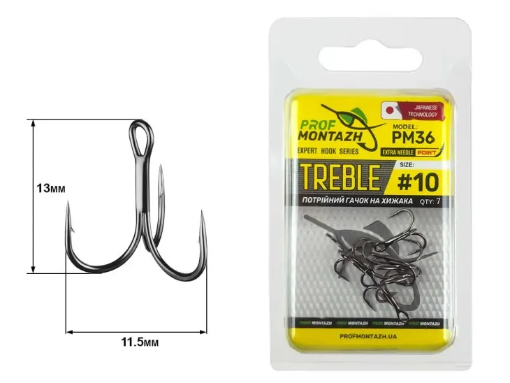 Тройник Profmontazh Black Chrome PM36 #10, (7 шт/уп) (Цена за упаковку)