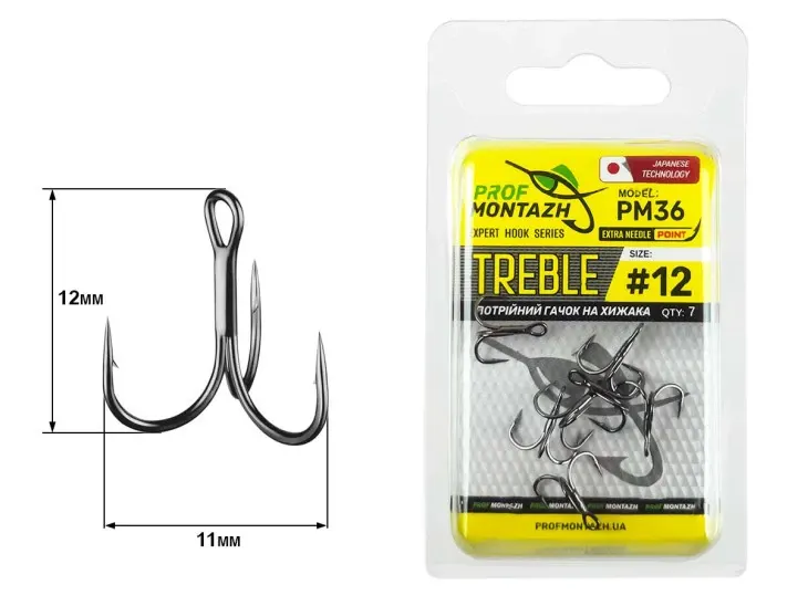 Тройник Profmontazh Black Chrome PM36 #12, (7 шт/уп) (Цена за упаковку)