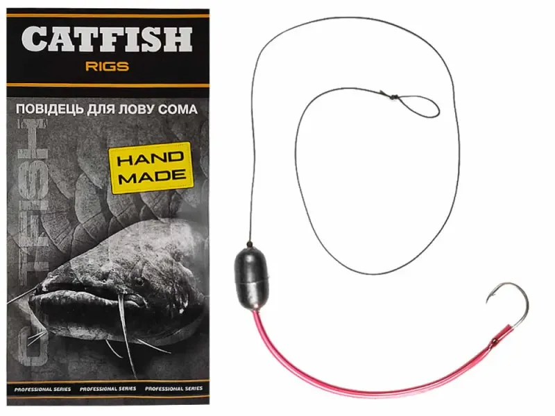 Catfish Поводок на сома 1 крючок