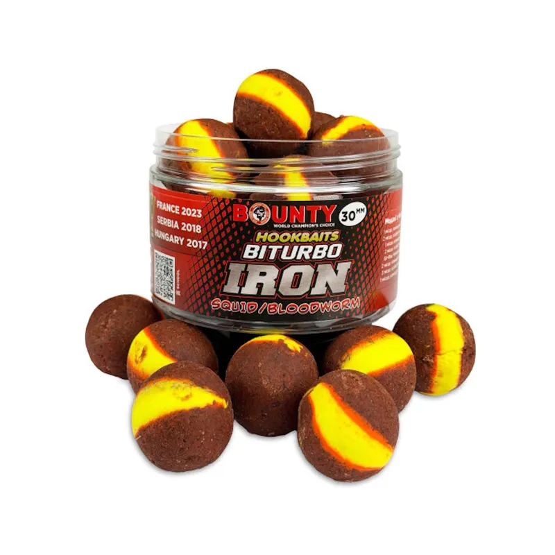 Премиум насадка BITURBO IRON SQUID / BLOODWORM 30 mm
