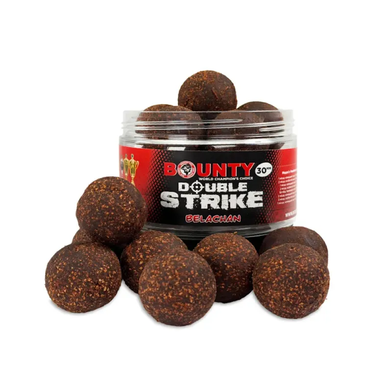 Premium hookbait DOUBLE STRIKE BELACHAN 30 mm