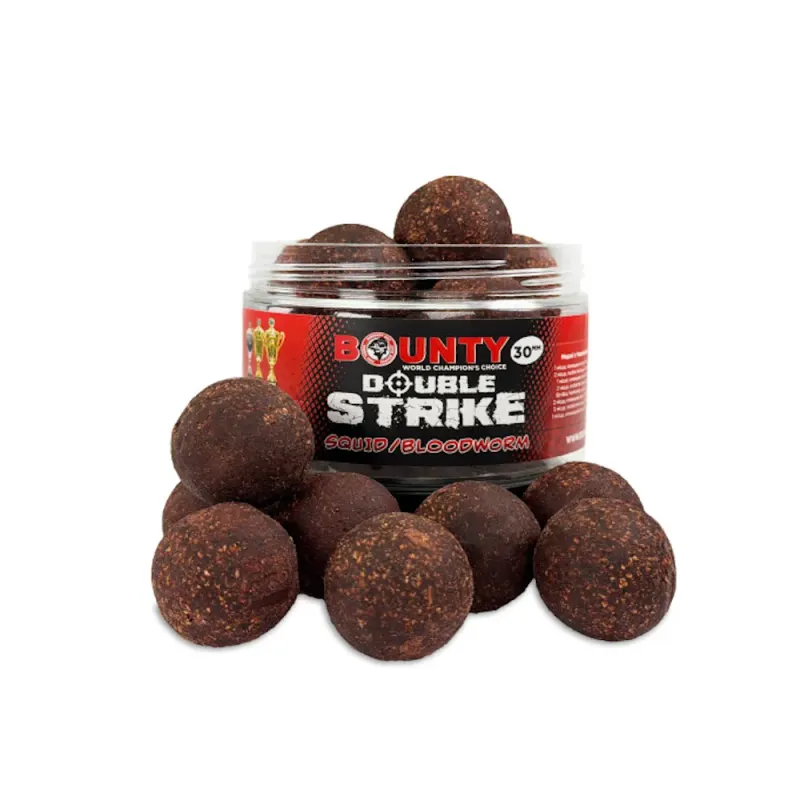 Premium hookbait DOUBLE STRIKE SQUID / BLOODWORM 30 mm