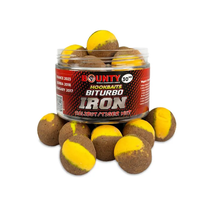 Премиум насадка BITURBO IRON HALIBUT / TIGER NUT 30 mm