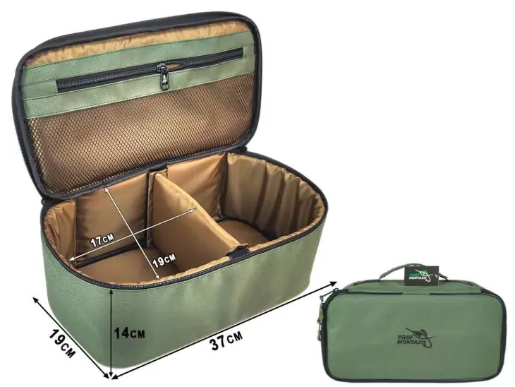 Чехол для катушек с 2 отделениями до 15 000 (37х19х14cm)