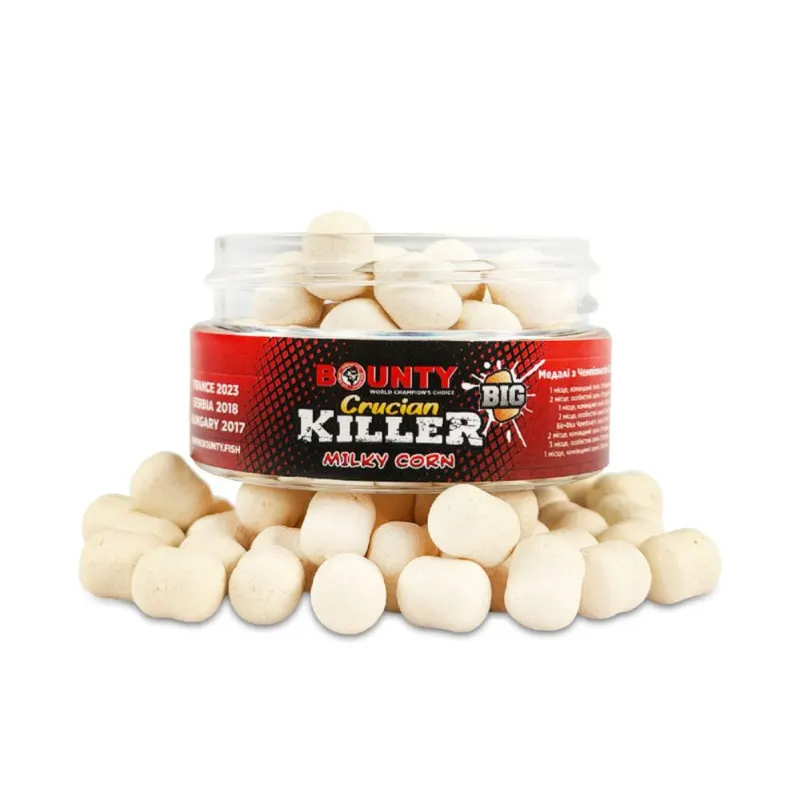 Big Wafters Crucian Killer Bounty MILKY CORN 8/10 mm