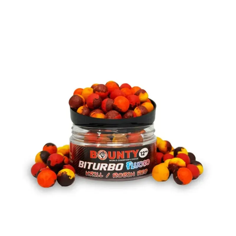 BOUNTY FLUORO BITURBO KRILL / ROBIN RED микс цветов 12mm