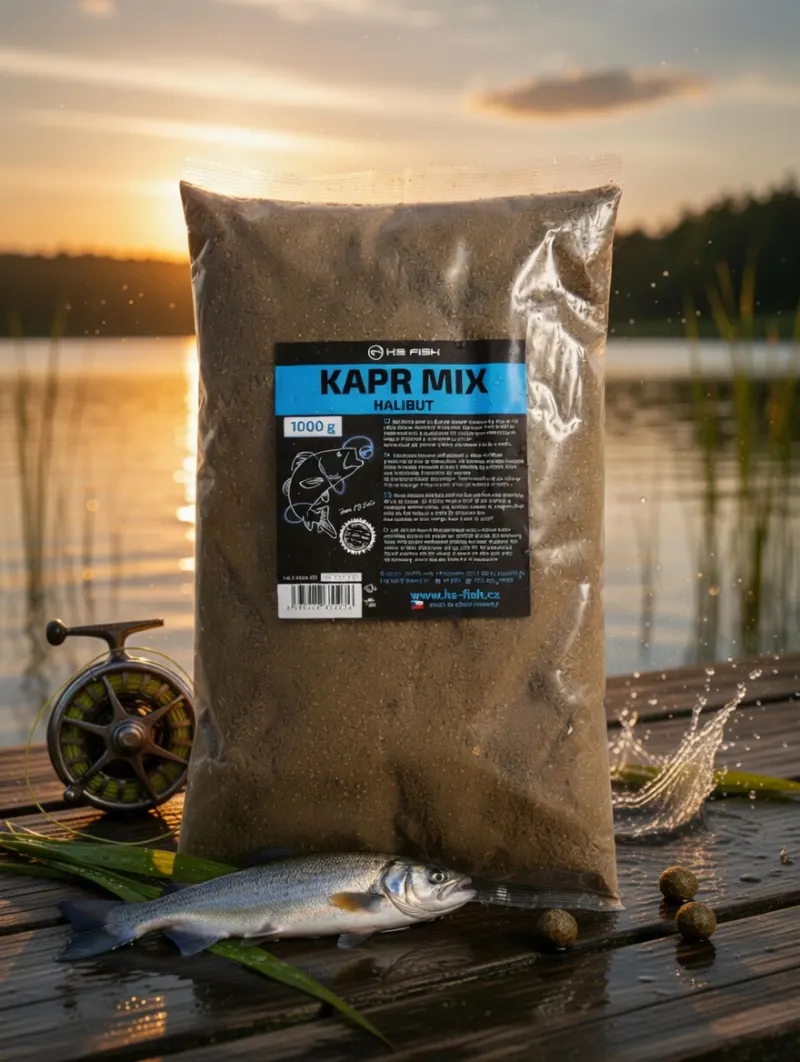 KS-Fish Прикормочная смесь Карп микс Halibut 1kg