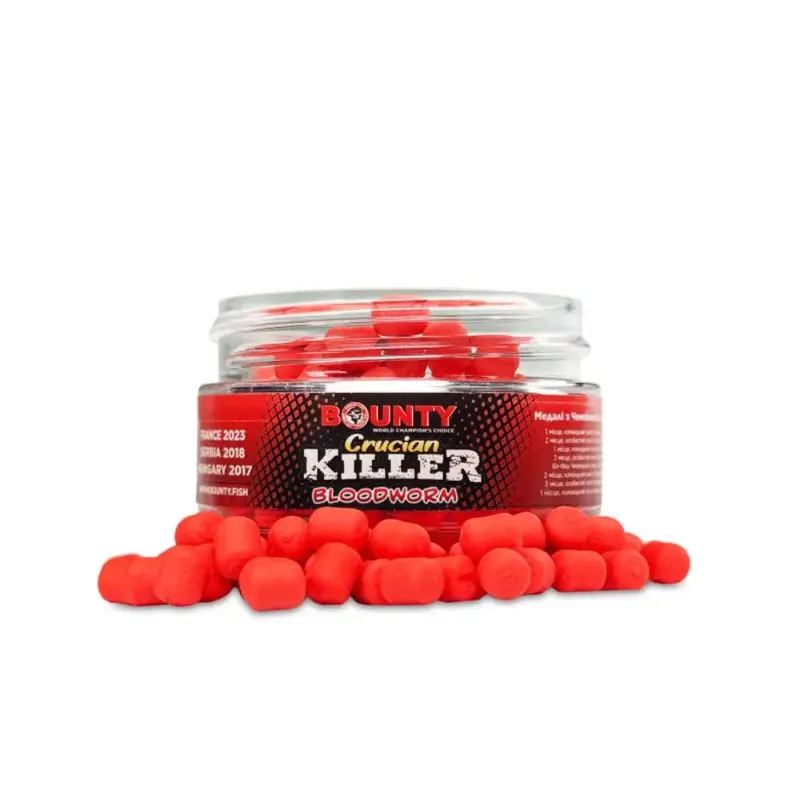 Mini Wafters Crucian Killer Bounty BLOODWORM 4/6 mm