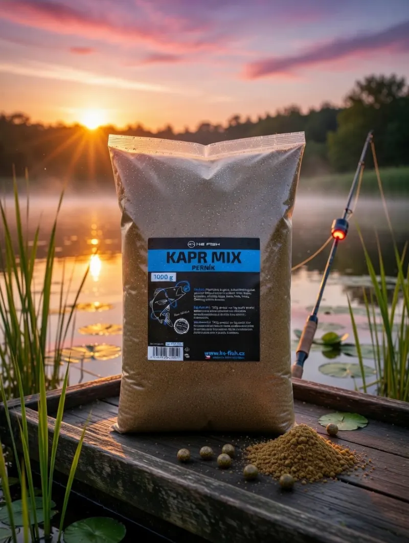KS-Fish Прикормочная смесь Карп микс Пряник 1kg