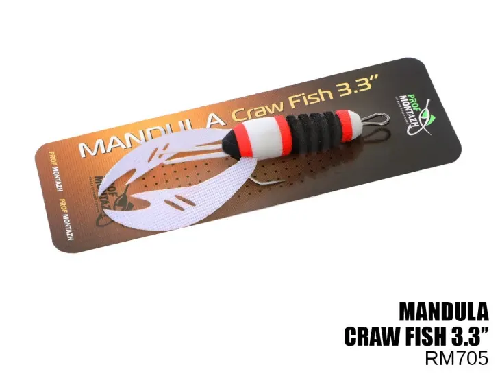 Приманка Mandula Craw Fish 705 (82,5mm) 3,3″