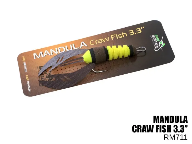 Приманка Mandula Craw Fish 711 (82,5mm) 3,3″