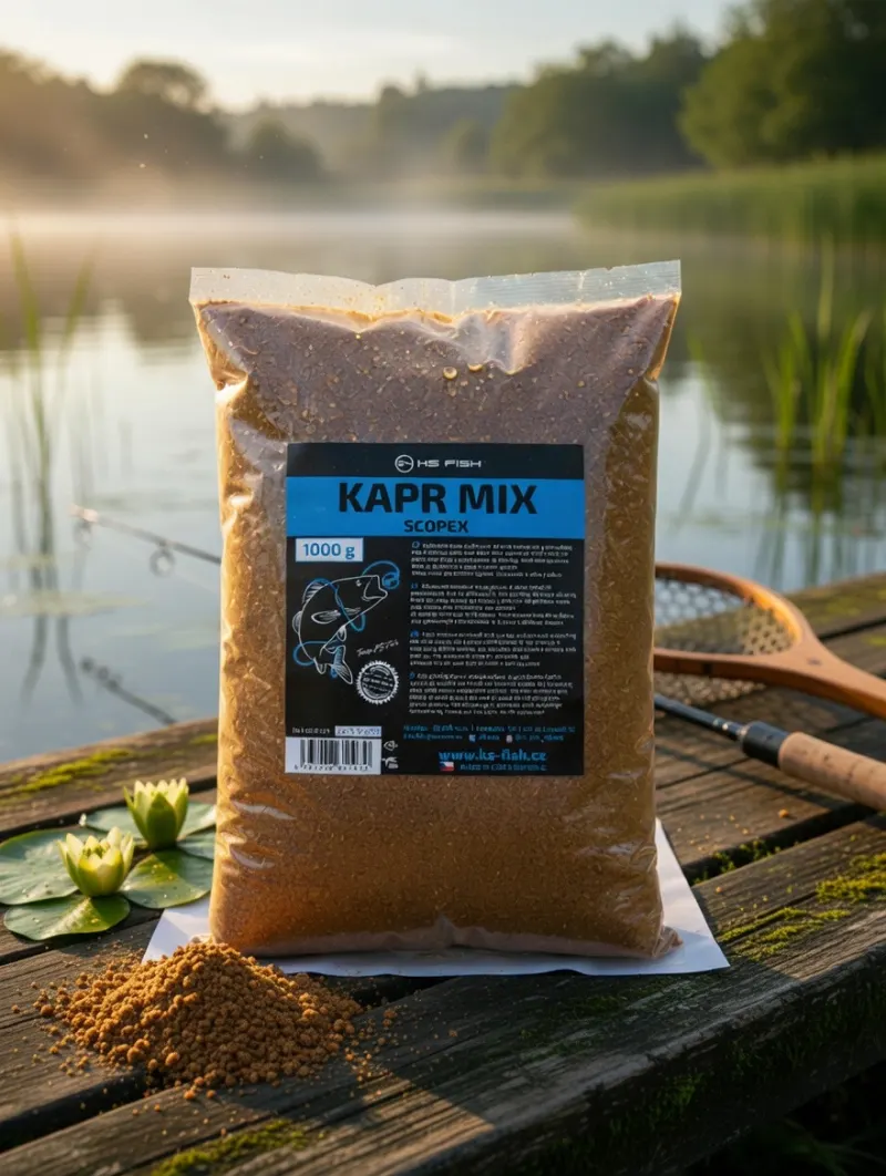 KS-Fish Прикормочная смесь Карп микс Scopex 1kg