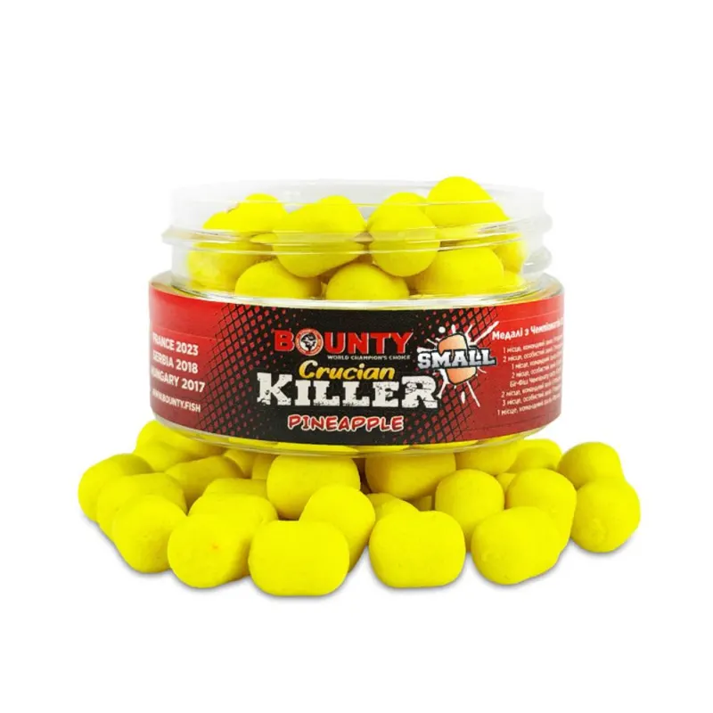 Small Wafters Crucian Killer Bounty PINEAPPLE 6/8 mm